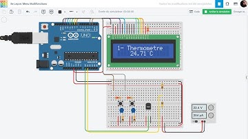 CIPAD_08. Comment apprendre à Arduino à compter et réaliser un  menu multifonctions.