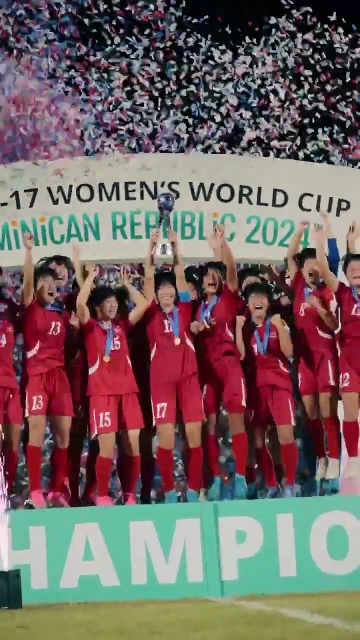 KOREA DPR ARE #U17WWC CHAMPIONS! ?
