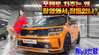 핫한 차쟁이성지 심야카페 사장님이 떴다! 쏘렌토 튜닝끝판왕 스테이611