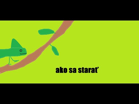 Video: Ako Sa Starať O Chameleóna