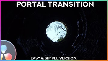 Portal Transition in DaVinci Resolve