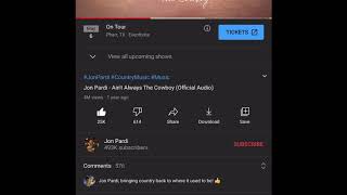 Jon Pardi - ain’t always the cowboy 1hour