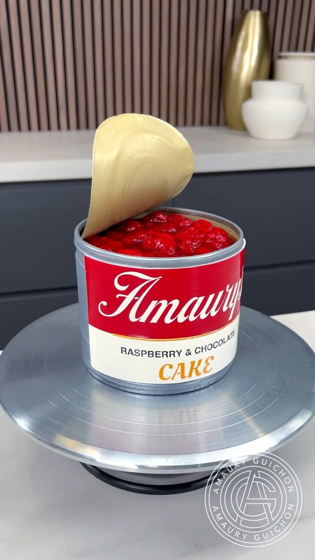 The Raspberry Can! ? The best canned food I’ve ever ate! #amauryguichon #chocolate #can