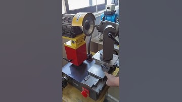 Gun Drill Sharpener Machine #fyp #machine #manufacturing