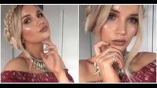 Festival Makeup & Hair Tutorial Natalie Boucher