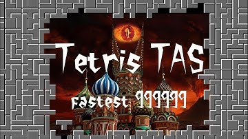 [TAS] NES Tetris "fastest 999999" by r57shell & Archanfel in 02:53.13