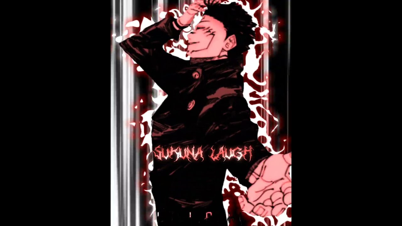 Sukuna Laugh Is Mencing Edit Jujutsu Kaisen Manga 
