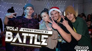 The Battle vol.1 STREET-DANCE.RU | финал ALL STYLES |   судьи RASH, BBOY ALKOLIL, Vadim WHIPHEAD