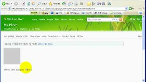 Tutorial : Upload Files on SKYDRIVE
