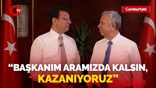 İmamoğlu ve Yavaş da kamera karşısına geçti! \