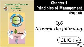 SYJC-OCM, Digital Guide, Chapter 1 - Principles of Management, Page 16 Question 6