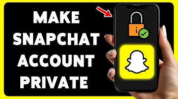 How To Make Snapchat Account Private 2025 | Enable Privacy Settings On Snapchat App