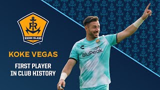 Koke Vegas | First Player in RIFC History