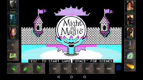 How to make Might and Magic 1 (1986) playable on Android using Magic Dosbox (Macro tutorial2)