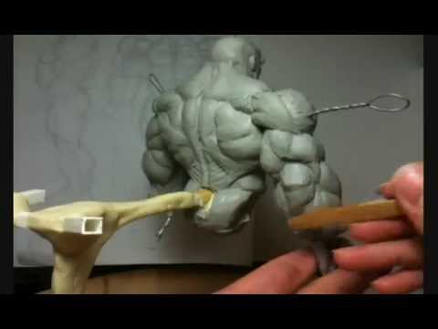 How To Sculpt Superhero Action Figure 
