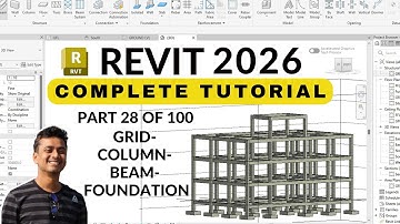 Autodesk Revit Tutorial for Beginners (Civil / Arch) || Revit 2026 Full Beginners Course (28)