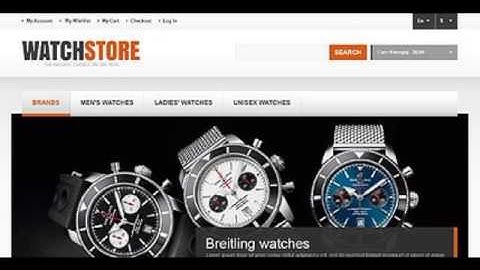Preview Responsive Watch Store TMT Fashion - Magento