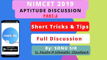 NIMCET 2019 APTITUDE DISCUSSION part 2