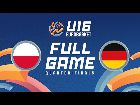 LIVE - Poland v Germany | FIBA U16 Women's EuroBasket 2025 | Quarter-Finals