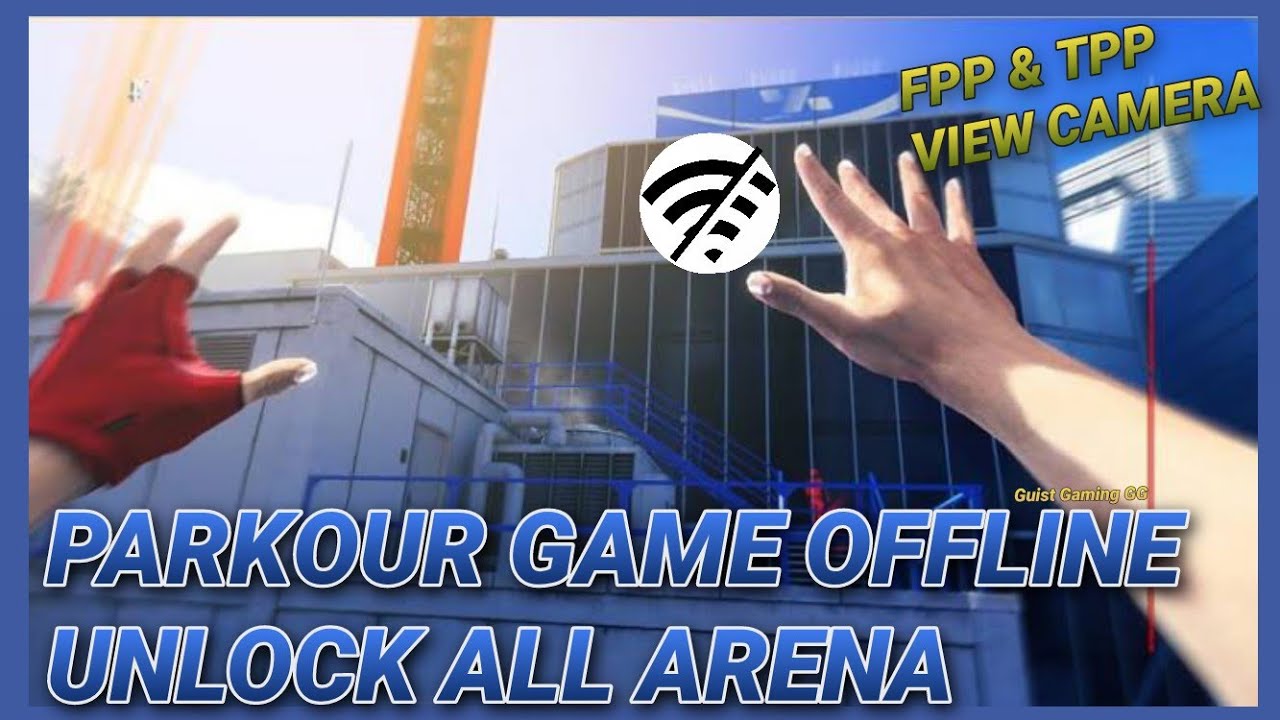 GAME PARKOUR 3D BIKIN PUSING!! SUDAH UNLOCK ALL ARENA VERSI