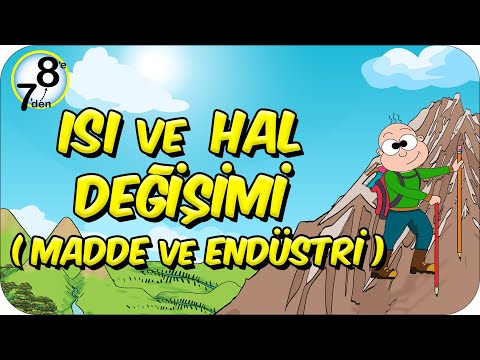 Isı ve Hal Değişimi / Madde ve Endüstri 📗 7'den 8'e Hazırlık Kampı #2023