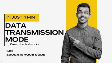 Data Transmission Mode in Computer Networks || Simplex , Half Duplex & Full Duplex Mode