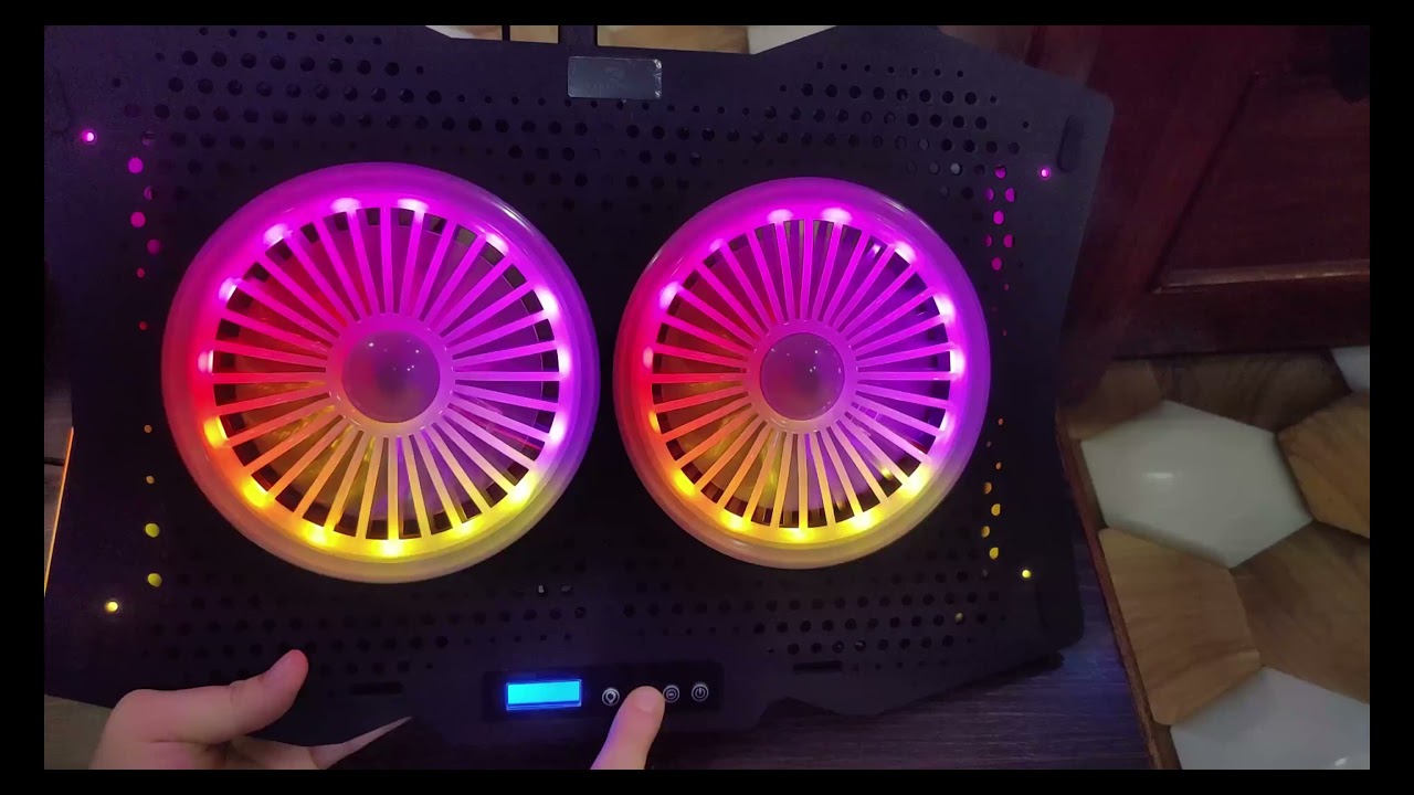 ZEBRONICS Zeb NC9000 Laptop Cooling pad Unboxing and Review Best