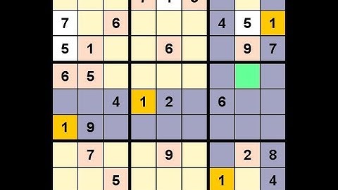 How to Solve Guardian Sudoku Hard 4535 September 12, 2019