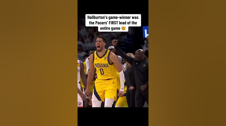 Haliburton discusses his game-winning shot