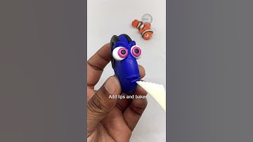 Dory (Finding Nemo)- Polymer clay tutorial