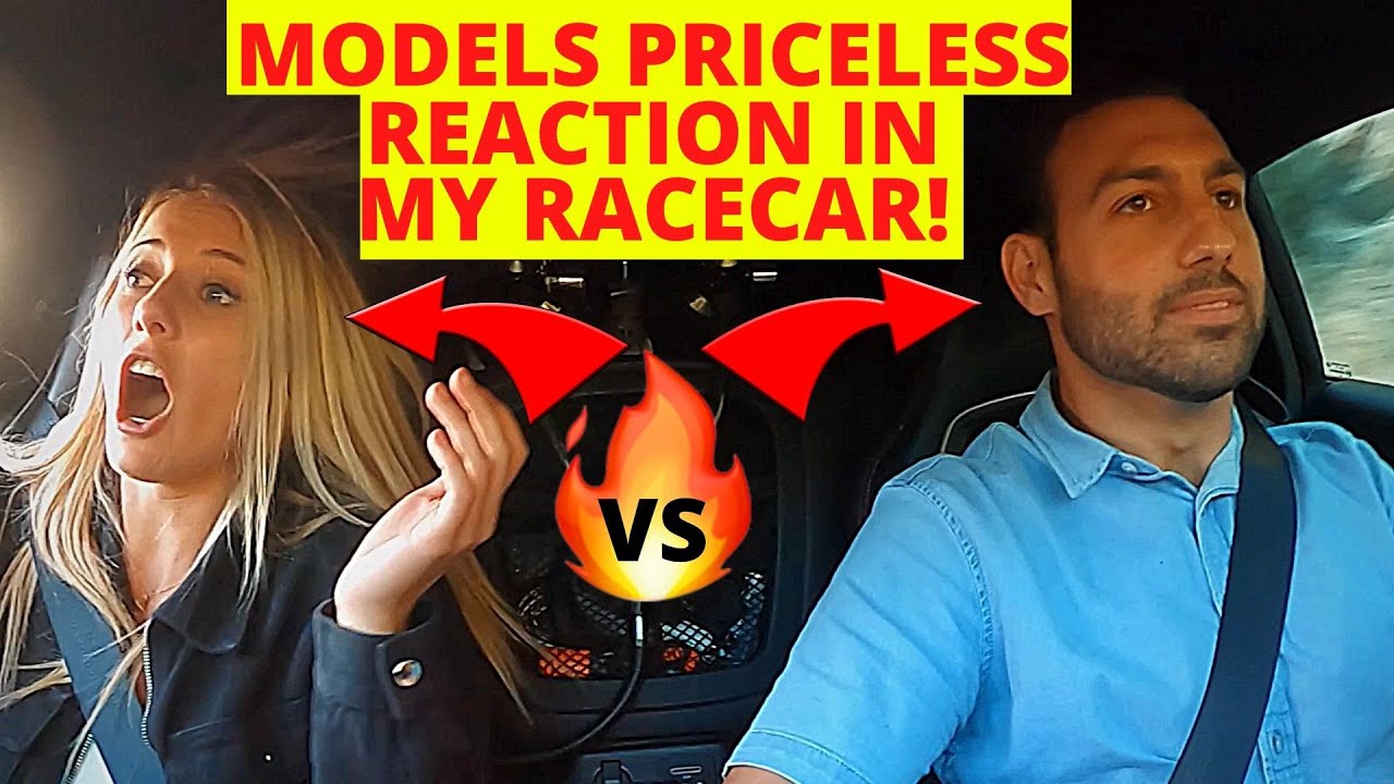 ⁣*** MODEL LINDSAY MARIE BREWER REACTS TO 1,000 HORSEPOWER CAR ***