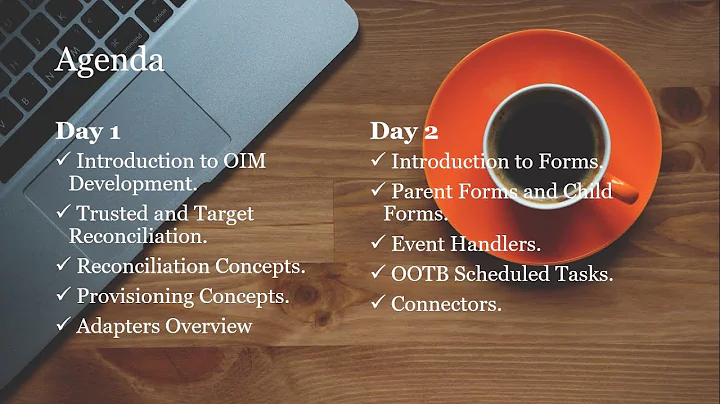 Live Master Class on Oracle Identity Manager Development