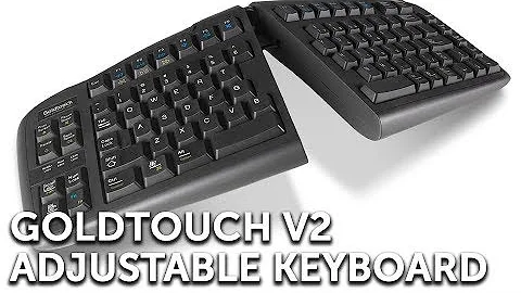 Setting up your Goldtouch Ergonomic Keyboard | 2 Minute Video