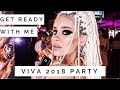 BEAUTY: GET READY WITH ME VIVA 2018 / Wet Smokey Eye