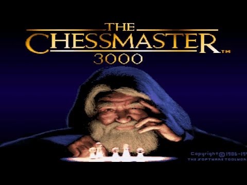 ChessMaster 3000 gameplay (PC Game, 1991)