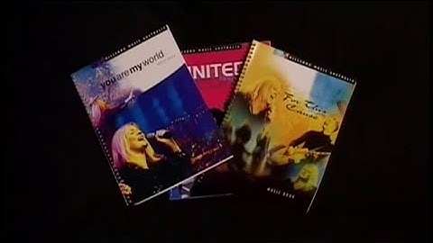 Blessed DVD Hillsong - Album promotion