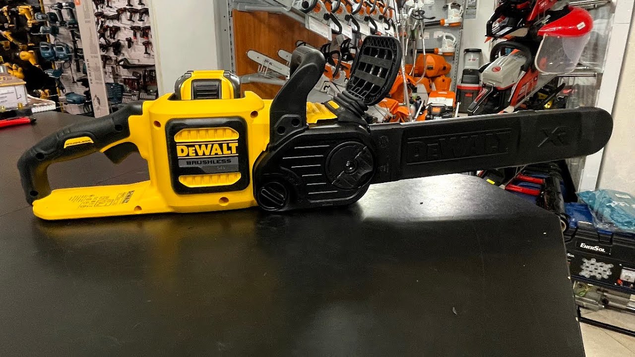 DEWALT - Tronçonneuse sans balais Flex Volt 54 V DCM575 …