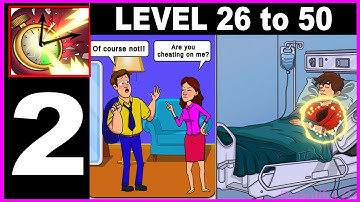 Flashback Tricky Fun Riddles level 26 to 50 - Gameplay Walkthrough Part 2 all Solution Android IOS