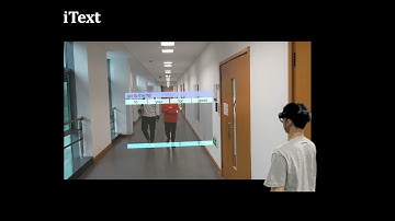 iText: Hands-free Text Entry on an Imaginary Keyboard for Augmented Reality Systems