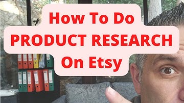 How To Do PRODUCT RESEARCH On Etsy - NO Tools Needed