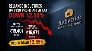 Reliance Q4 Shocker 😳 | Profit Down 12.5% | Jio IPO Big Update 🔥