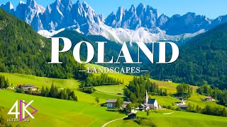 POLAND 4K Amazing Nature Film - 4K Scenic Relaxation Film With Inspiring Cinematic Music