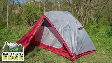 MSR Elixir 1 3-Season Backpacking Tent (with Footprint)