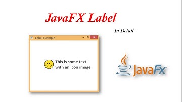 #09 JavaFX Tutorial | Label Control