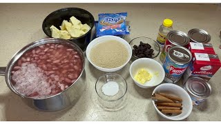 HABICHUELA CON DULCE FÁCIL DE HACER  AL ESTILO DOMINICANO a comer con Josue