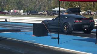 Bernie jowers corvette z06 all stock 9.8 1/4 mile Cicero ny esta