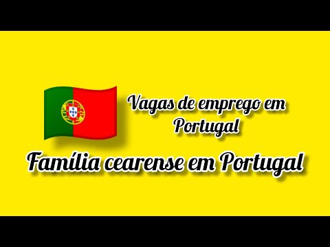 Vagas de emprego em Portugal