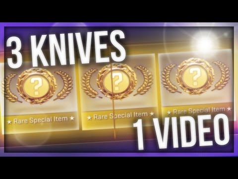 3 KNIFE UNBOXINGS IN 1 VIDEO