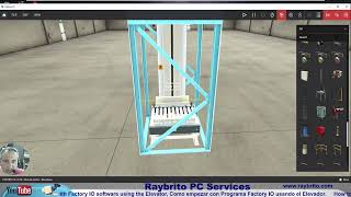 How start with Factory IO software using the Elevator, Como empezar con Prog. Factory IO y Elevador