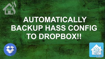 Automatically backup HASS config to Dropbox!!